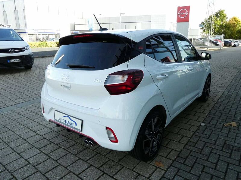 Hyundai i10 1,0T N-Line MJ24 Navi/Apple/SHZ/Klimaautom.